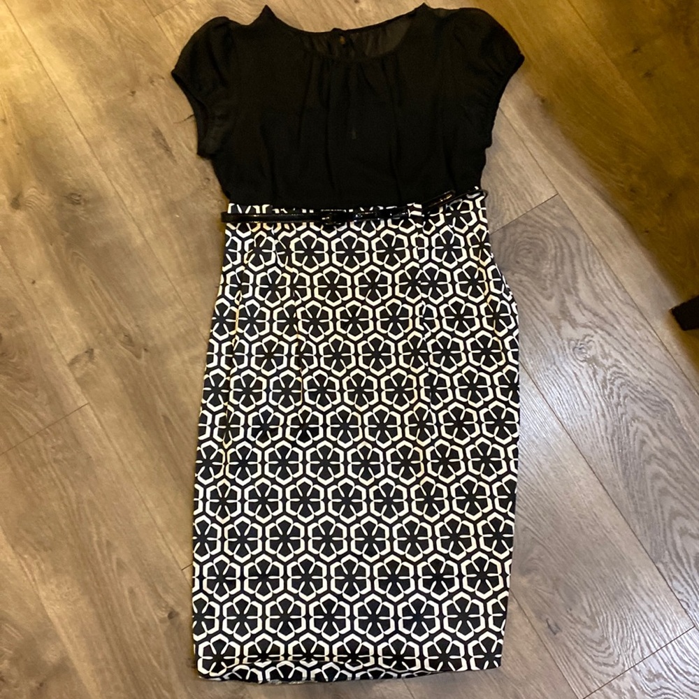 Alyx black and white dress